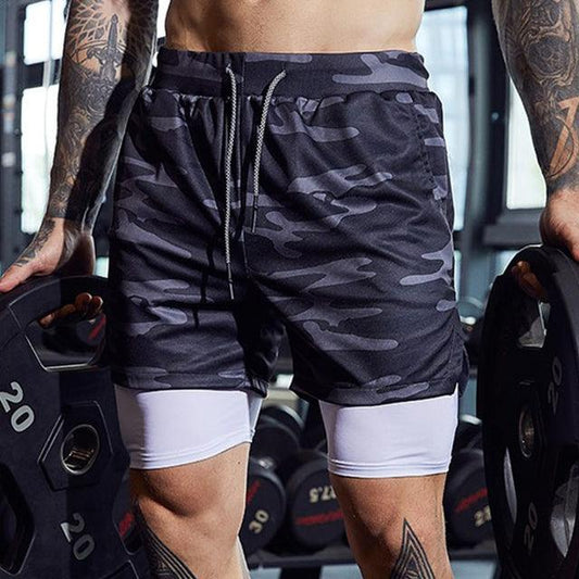 2022 Sport Shorts Men Double-deck 2 In 1 - HealtfuLifestlye