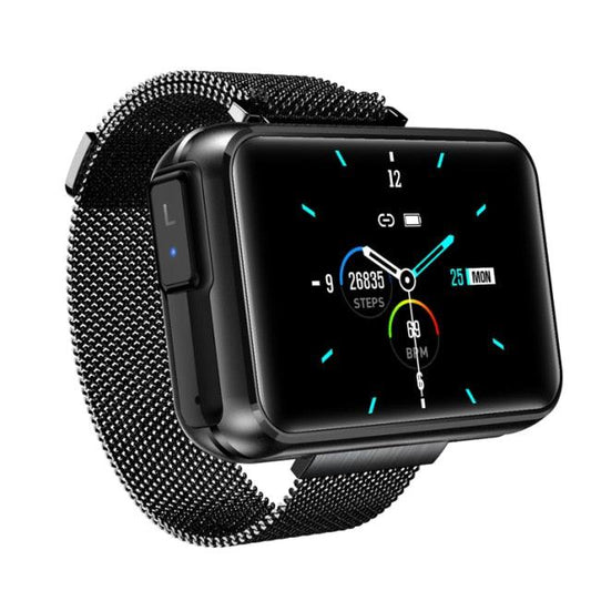 Smart Watch 2 in 1 Wireless Bluetooth Headset - HealtfuLifestlye