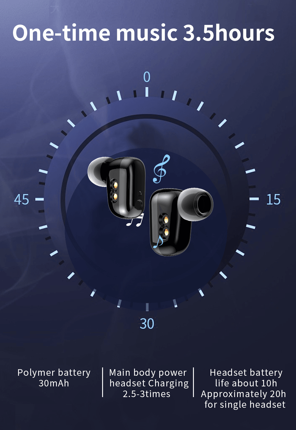 Smart Watch-Earbuds Bluetooth 2In1 - HealtfuLifestlye