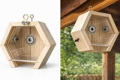 Carpenter Bee Trap for Outside - 4 pack