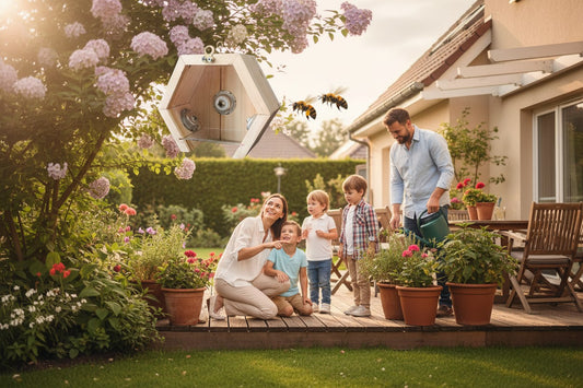 Carpenter Bee Trap for Outside - 4 pack