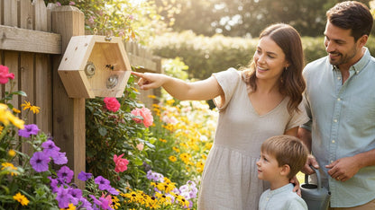 Carpenter Bee Trap for Outside - 4 pack