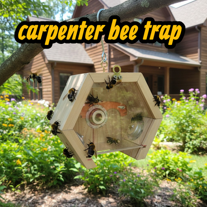 Chemical-Free, Handmade Carpenter Bee Trap