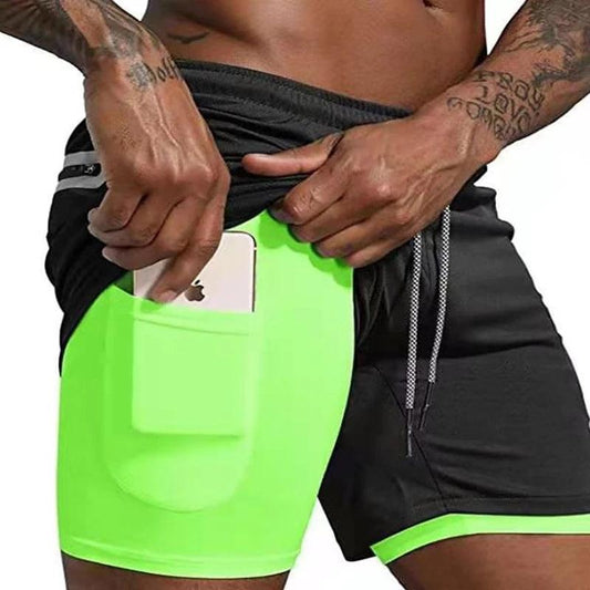 2022 Sport Shorts Men Double-deck 2 In 1 - HealtfuLifestlye