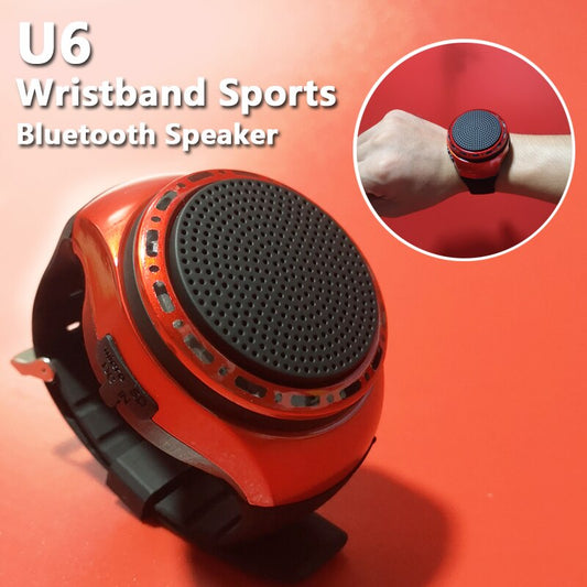 Multifunctional Portable Watch Speaker Mini Wrist Wearable Sports Wireless Music Center Subwoofer Bluetooth Waterproof - HealtfuLifestlye