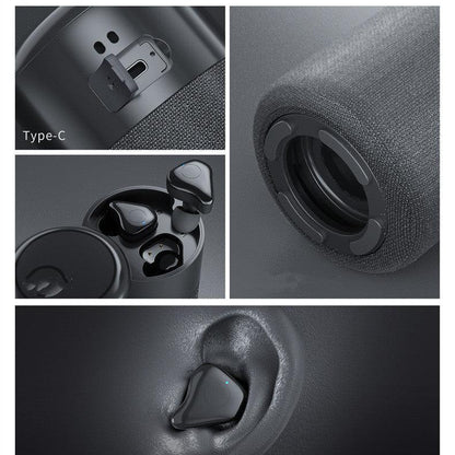 Creative And Simple Bluetooth Speaker Headset Combo - HealtfuLifestlye