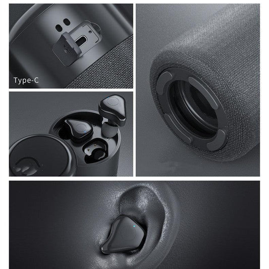 Creative And Simple Bluetooth Speaker Headset Combo - HealtfuLifestlye