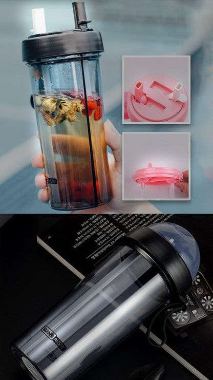 Healthfulifestyle Double-Bottle Shaker - HealtfuLifestlye