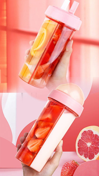 Healthfulifestyle Double-Bottle Shaker - HealtfuLifestlye