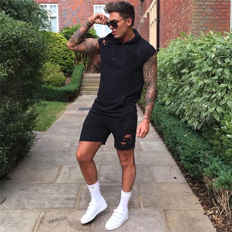 Men's Tights Sportswear Running Sports Suit Training Suit - HealtfuLifestlye