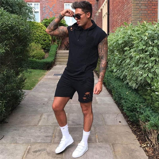 Men's Tights Sportswear Running Sports Suit Training Suit - HealtfuLifestlye