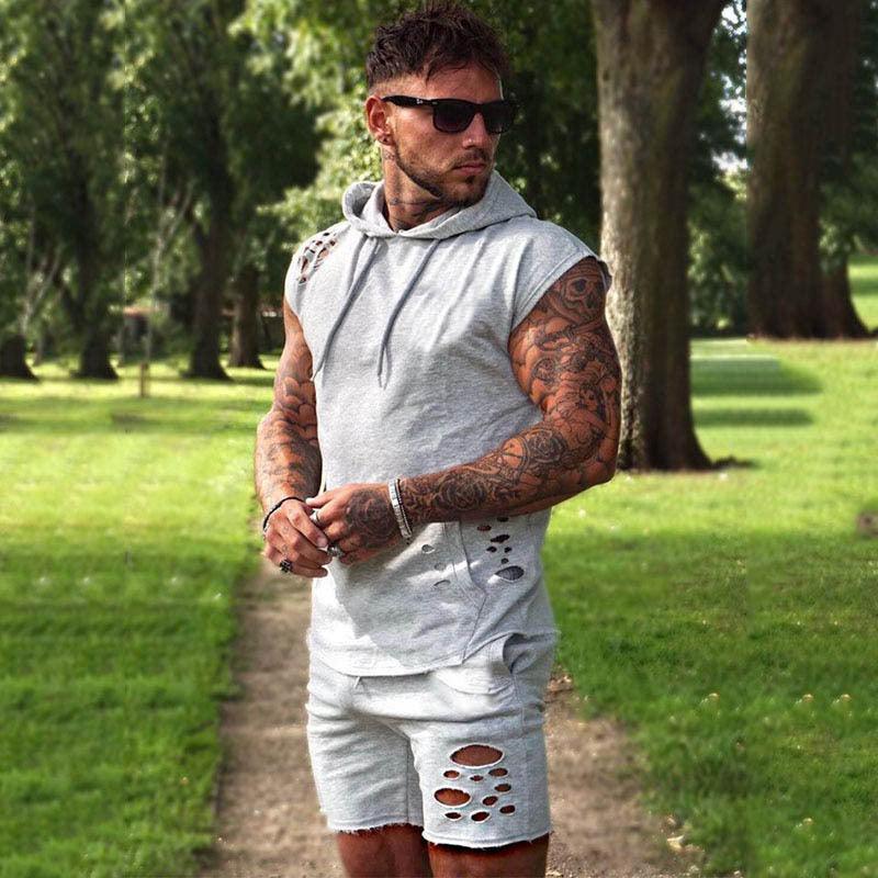 Men's Tights Sportswear Running Sports Suit Training Suit - HealtfuLifestlye