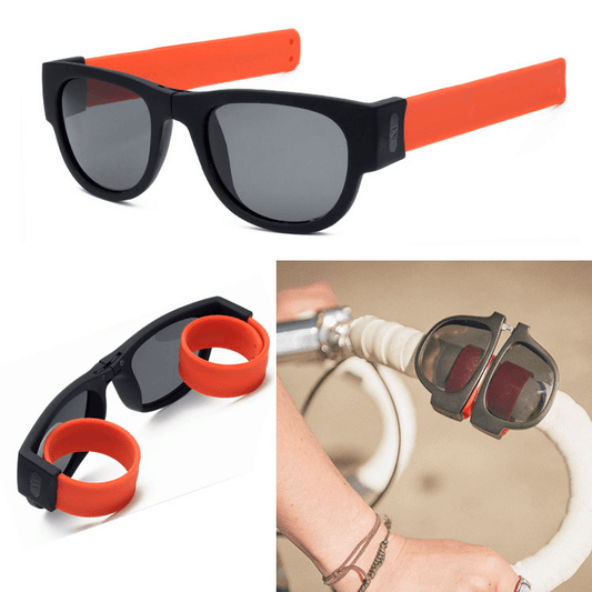 Polarized Folding Wrist Sunglasses With New Strange Bracelet Design Foldablen Sun Glasses - HealtfuLifestlye