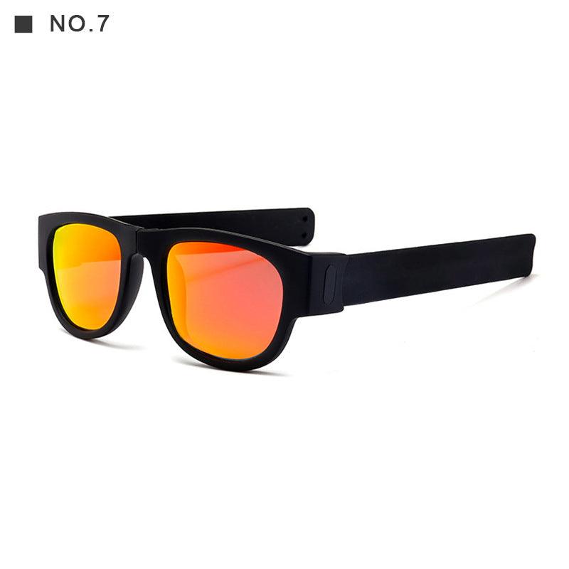 Polarized Folding Wrist Sunglasses With New Strange Bracelet Design Foldablen Sun Glasses - HealtfuLifestlye