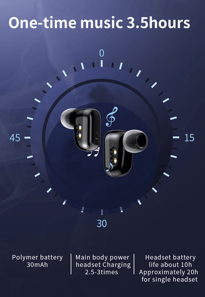 Smart Watch-Earbuds Bluetooth 2In1 - HealtfuLifestlye