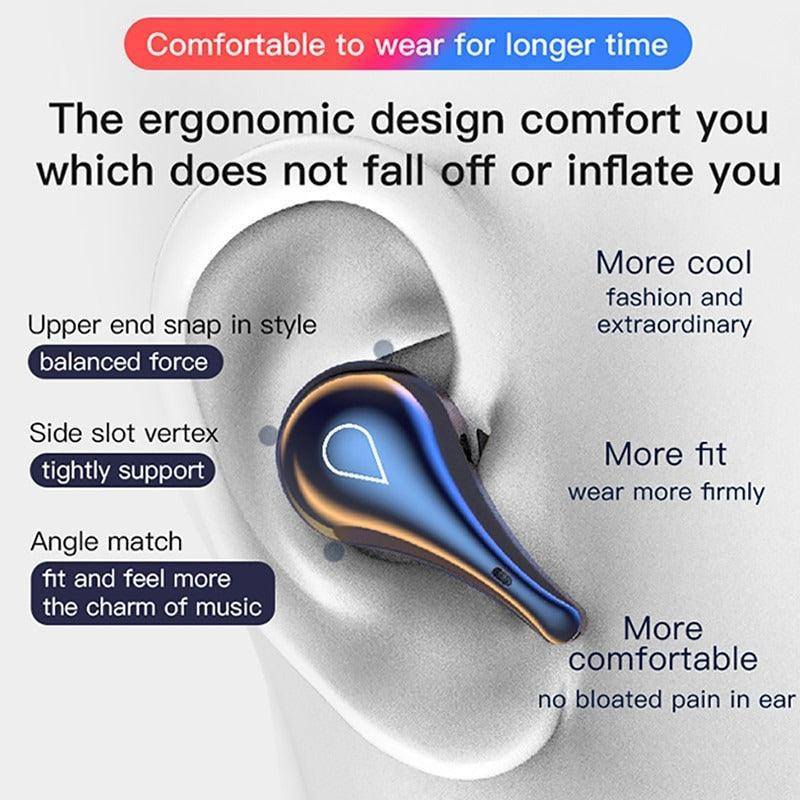 Touch-Waterproof Digital Sports Earbuds - HealtfuLifestlye