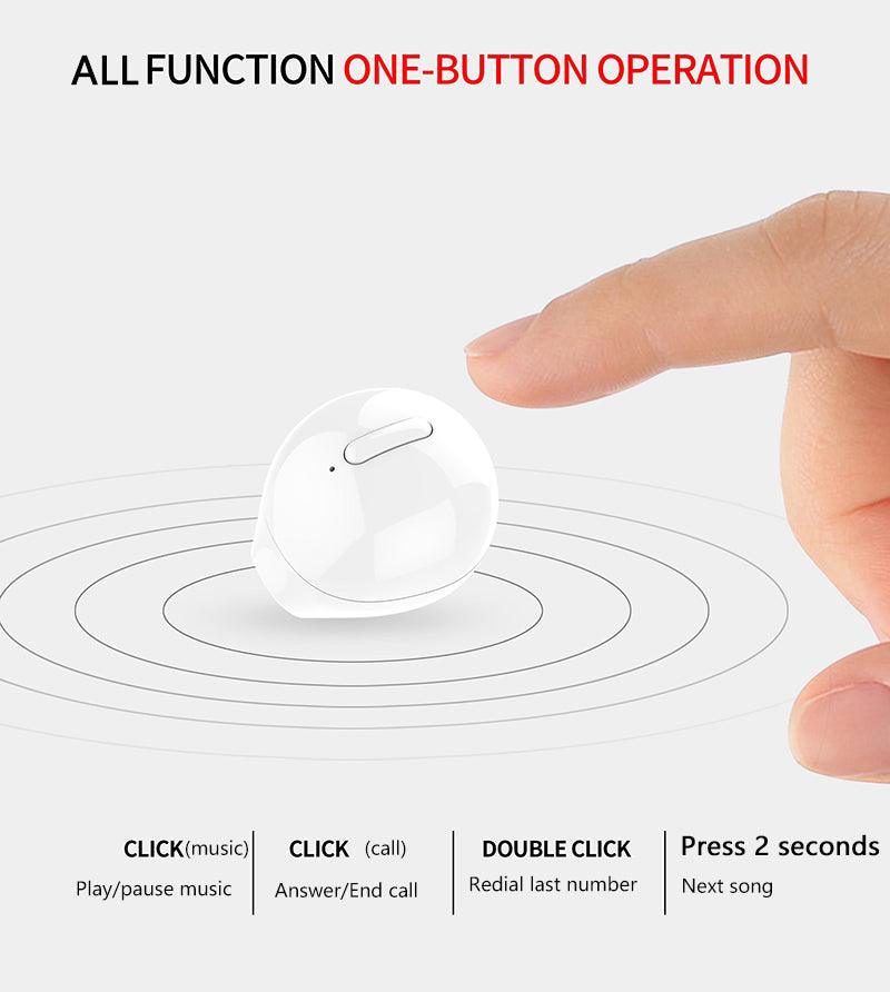 Ultra Mini Wireless Earphones - HealtfuLifestlye
